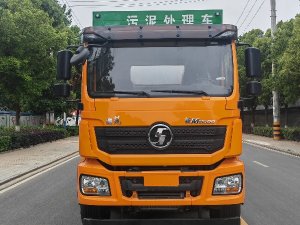 陜汽前四后八泥漿處理車